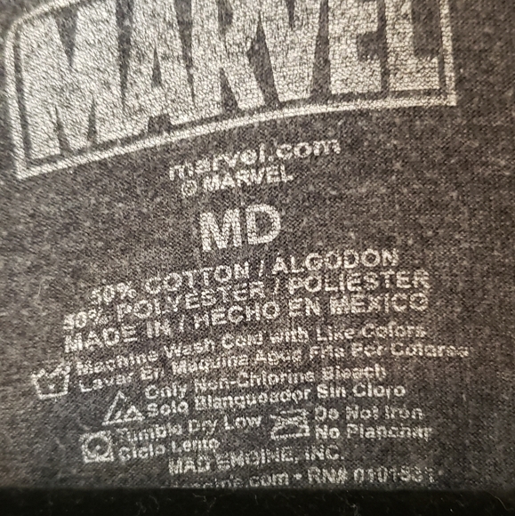 Xmen Marvel T-shirt Mad Engine size Medium 2000s - Picture 4 of 4